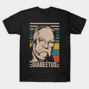 Diabeetus / Wilford Brimley - Vintage Style Design T-Shirt